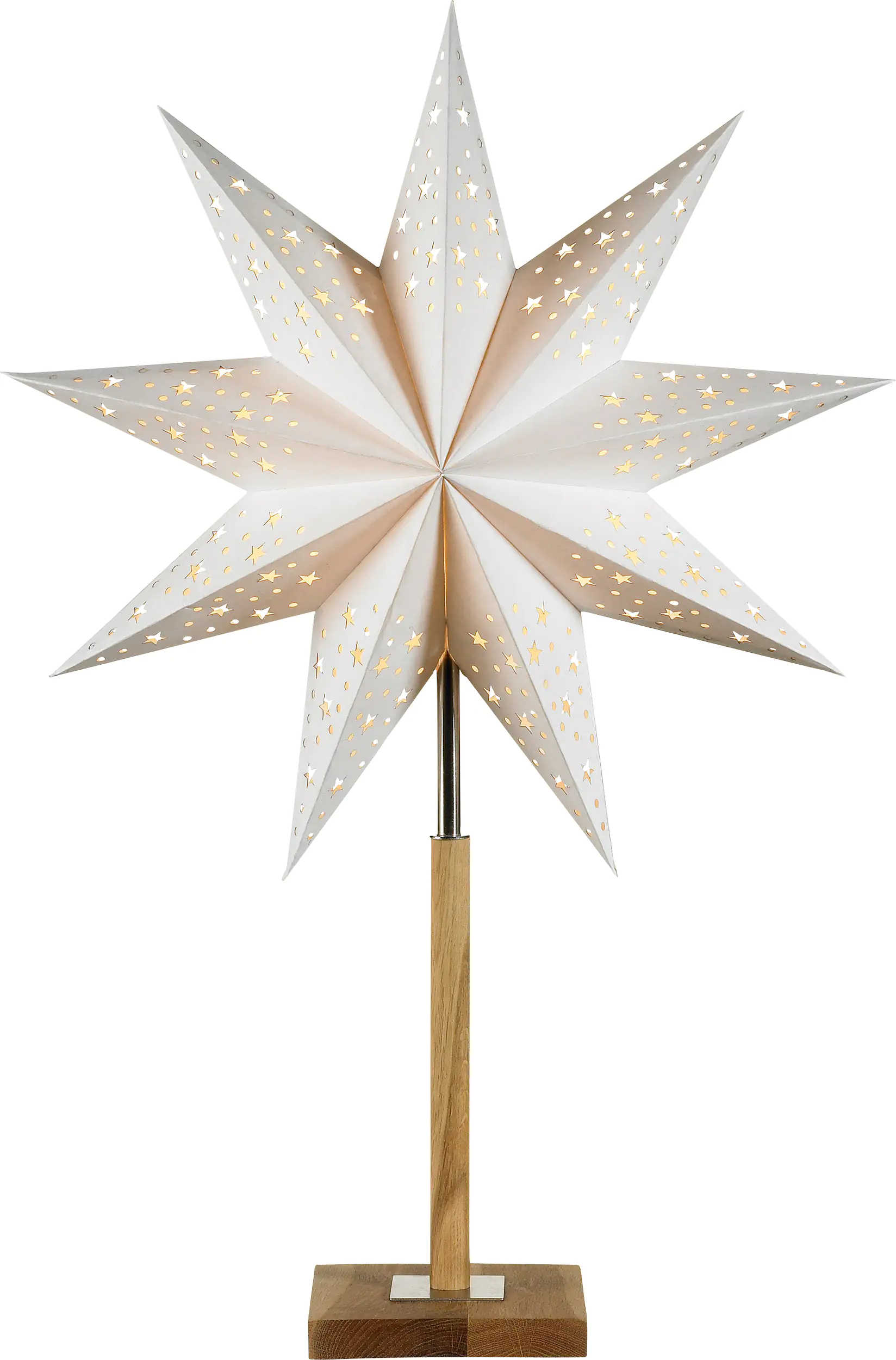 7330024510555 Markslöjd Papierstern Solvalla weiß, Ø 40 cm