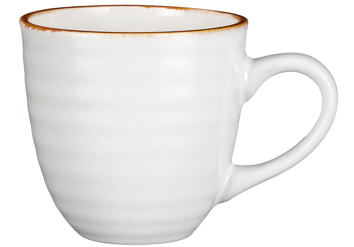 Mica Tasse Tabo weiß, 9 cm x 9 cm