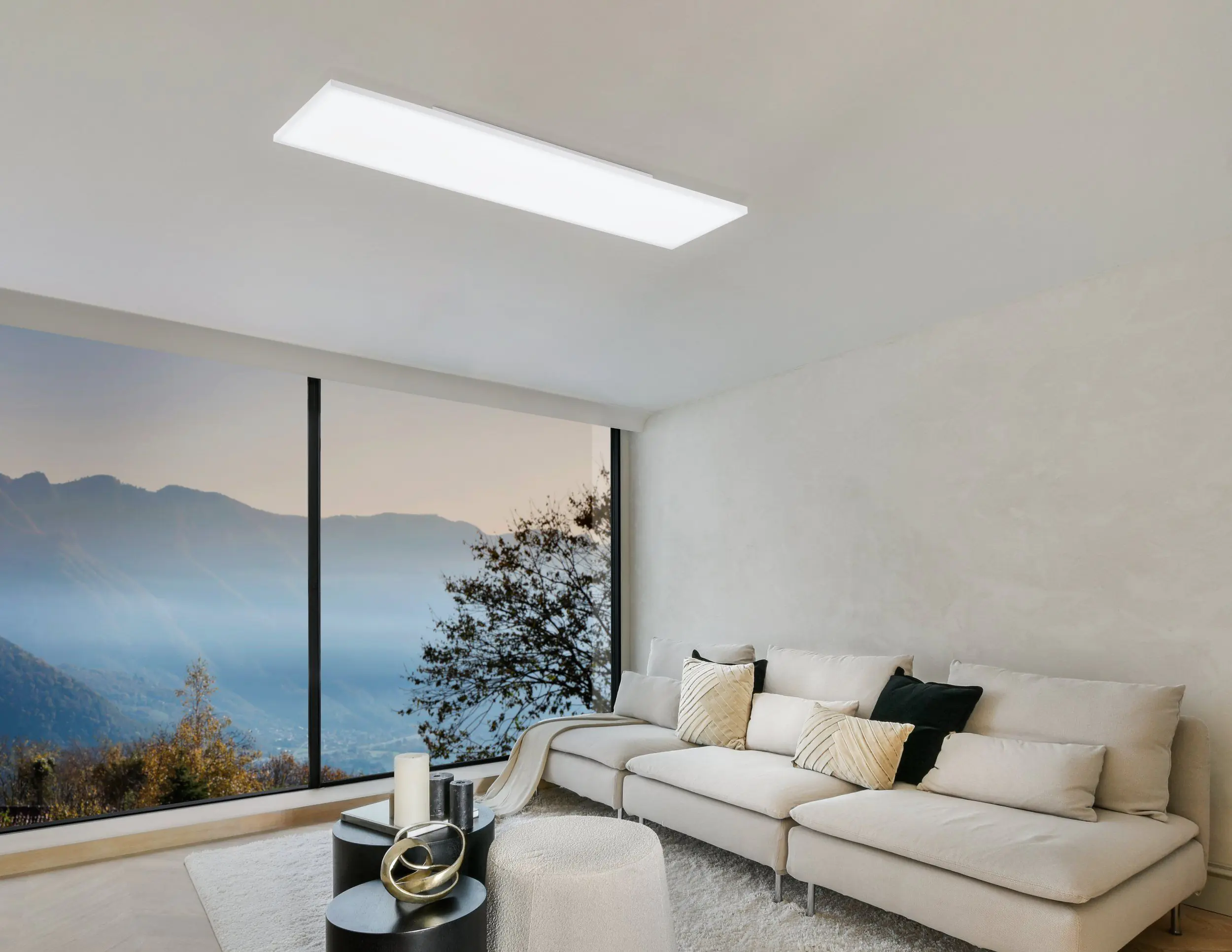 Eglo Connect LED Deckenleuchte Turcona-Z weiß 120 x 30 cm dimmbar, ww-kw Eglo Connect LED Deckenleuchte Turcona-Z weiß 120 x 30 cm dimmbar, ww-kw