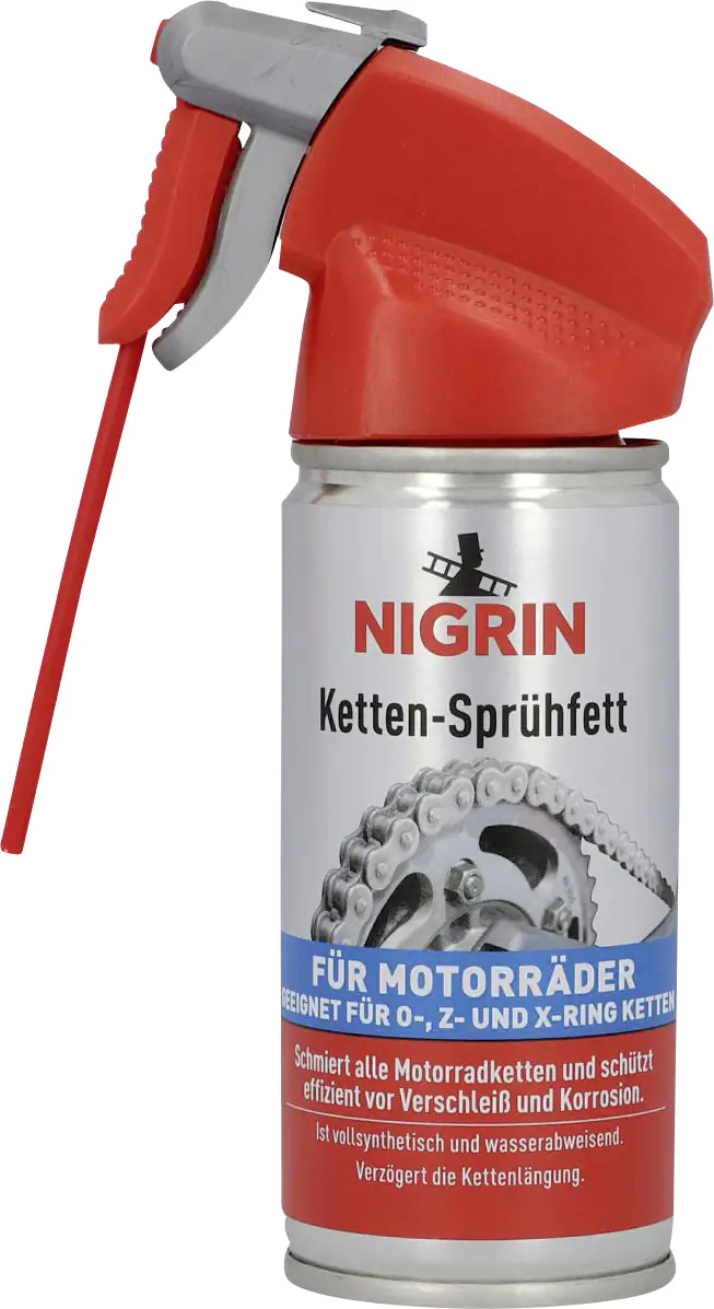 Nigrin Ketten Sprühfett weiß 100ml Nigrin Ketten Sprühfett weiß 100ml