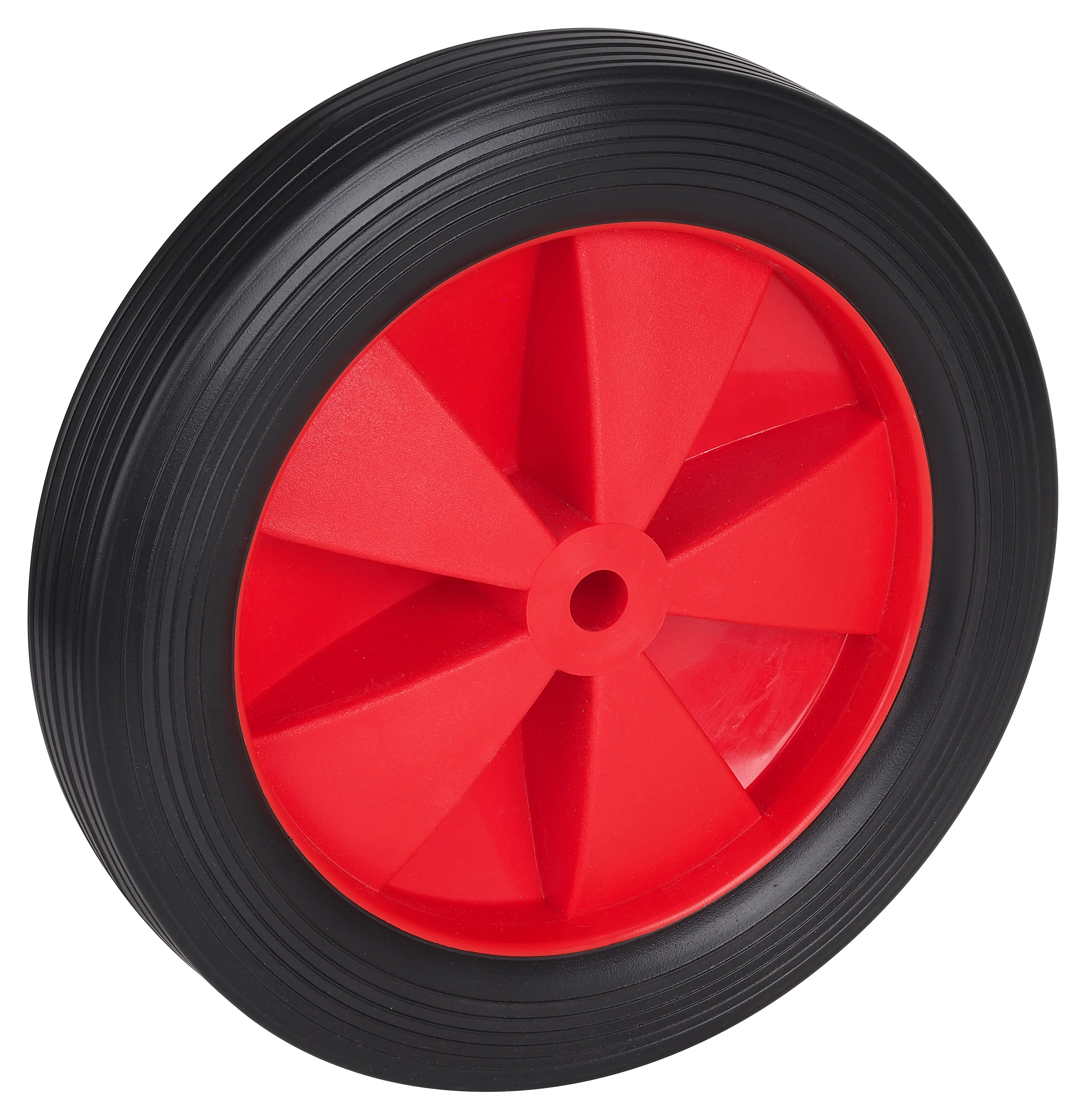 Kunststoff Rad 200 x 40 mm Tragkr. 40 kg rot
