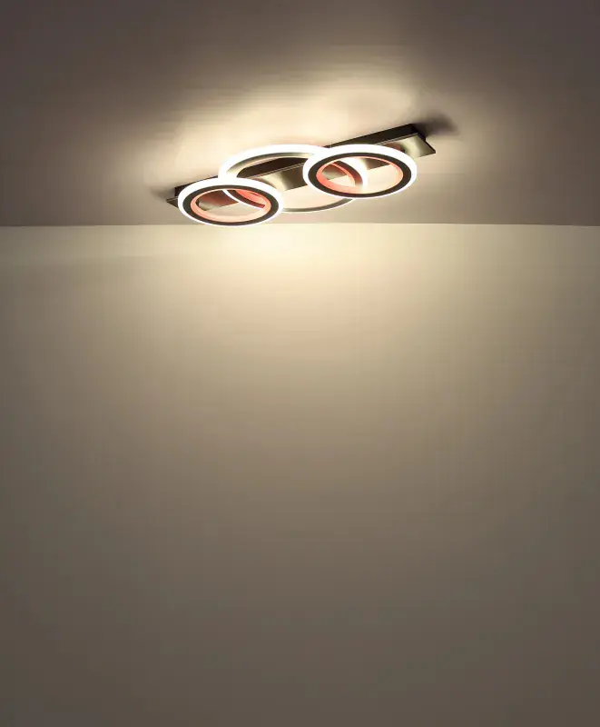 Globo Deckenleuchte Jayden 73 x 37 cm L x B schwarz CCT