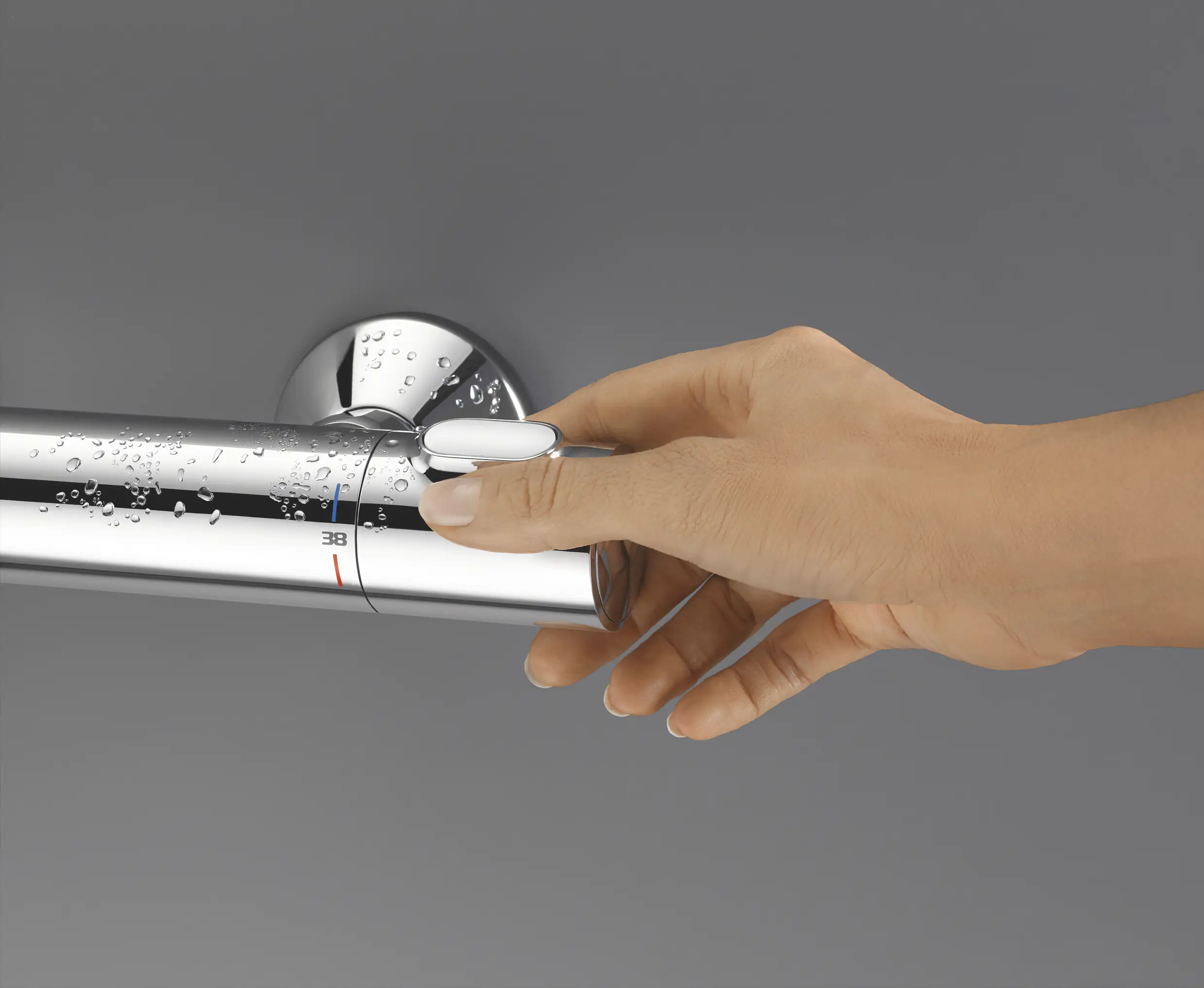 Grohe Brause-Thermostat Precision Flow verchromt Grohe Brause-Thermostat Precision Flow verchromt