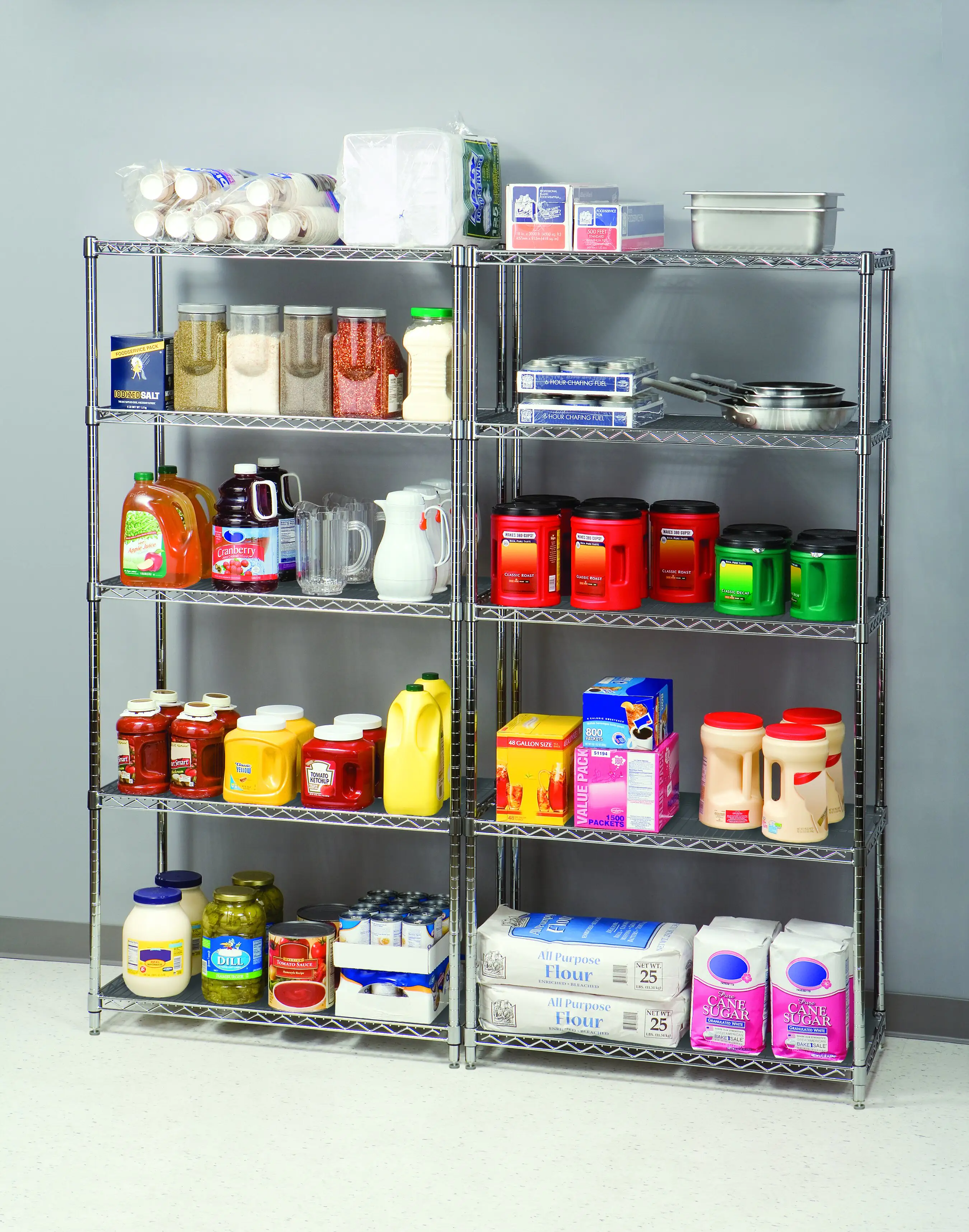 Primaster Wohnregal 185 x 91 x 41 cm