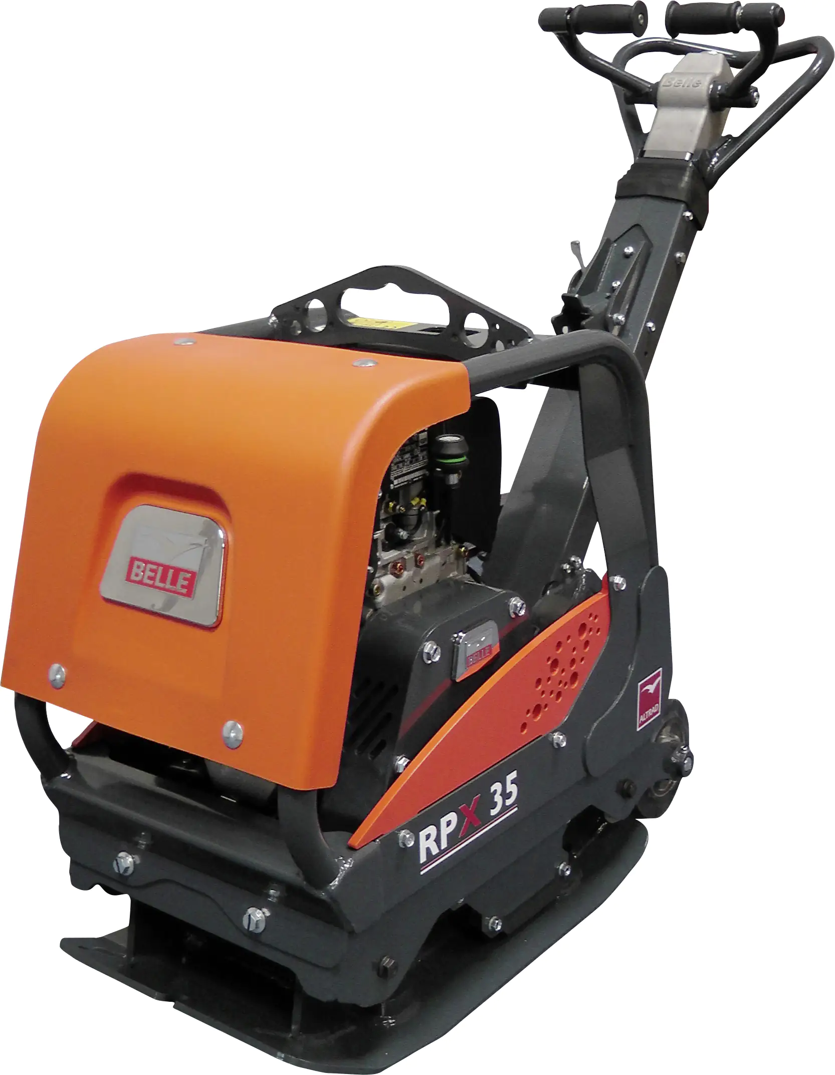 Belle Rüttelplatte RPX 35/50 - 750 x 500 mm mit Honda- Benzinmotor