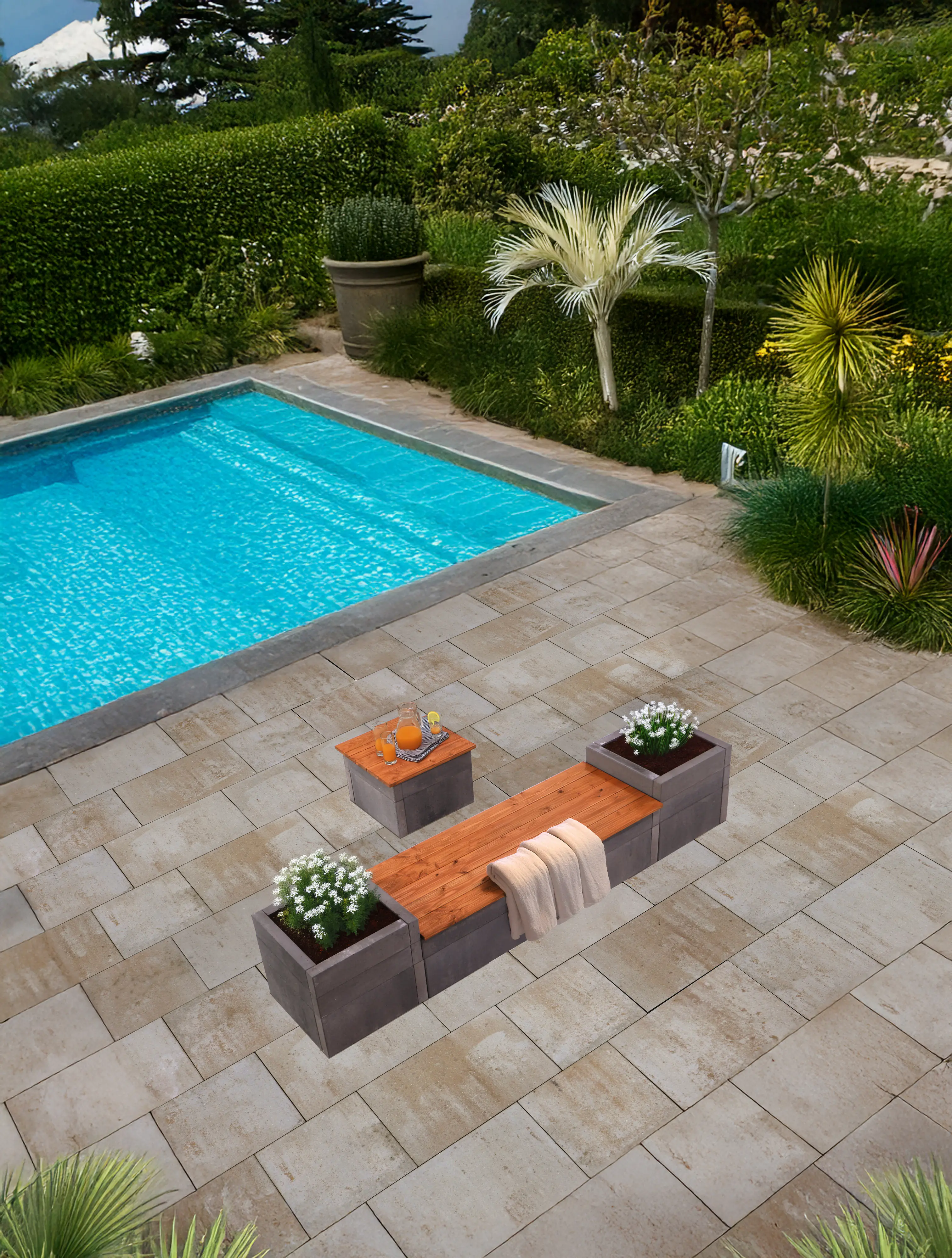 EHL Terrassenplatte Artano 60 x 40 x 4 cm sandstein nuanciert
