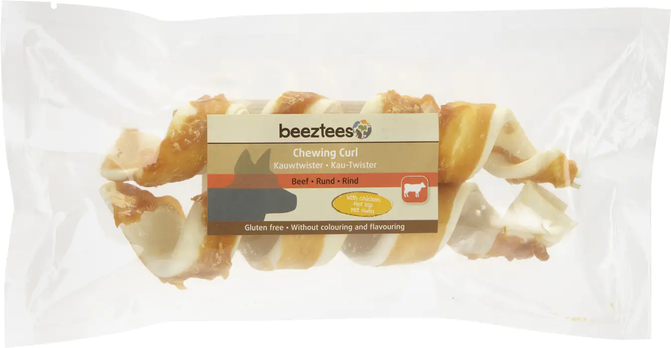 Beeztees Twister Huhn Hundesnack 18 cm