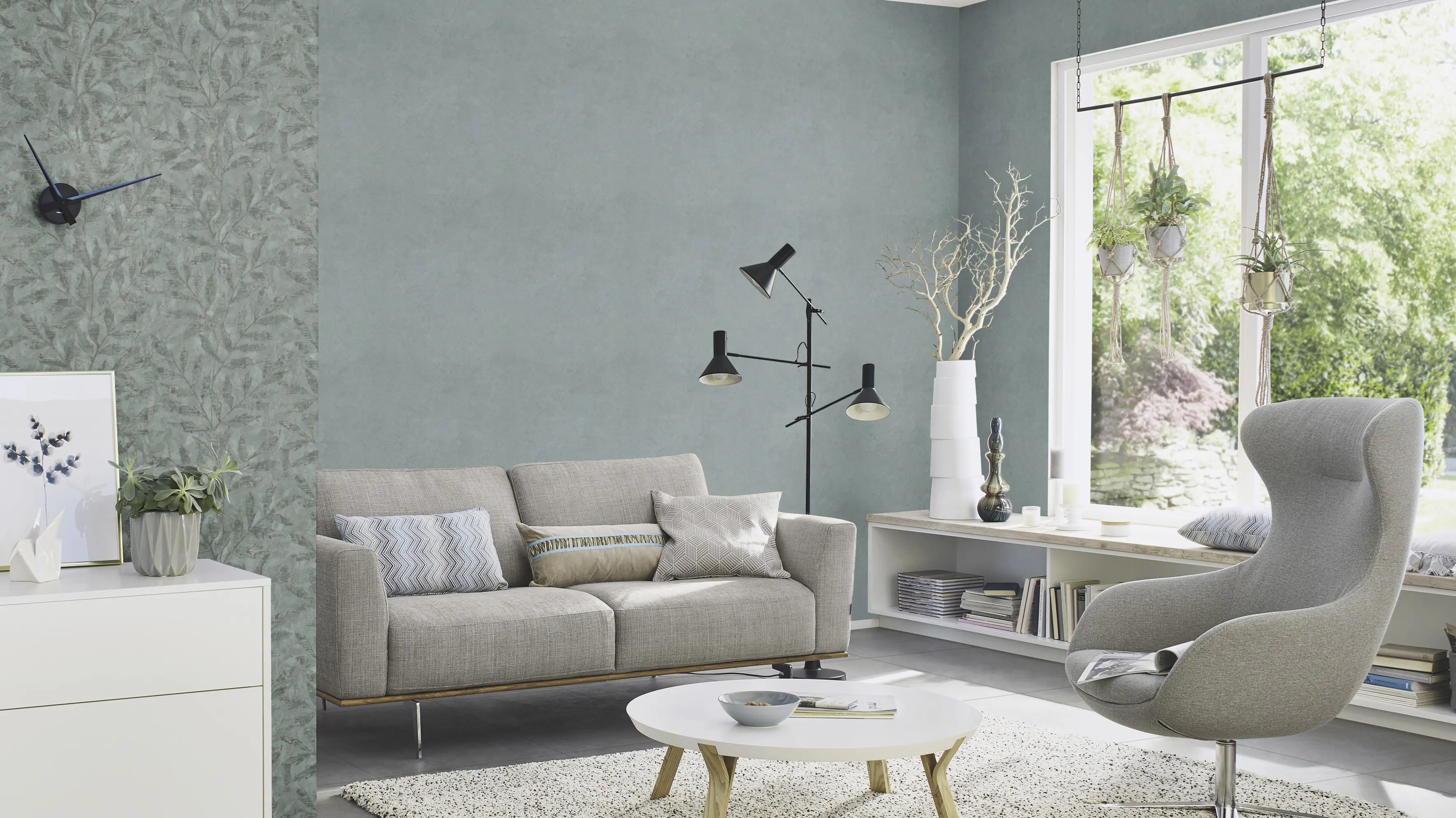 Rasch Vliestapete 315042 Grün-Dunkelgrün Muster & Motive 10,05 m x 0,53 m