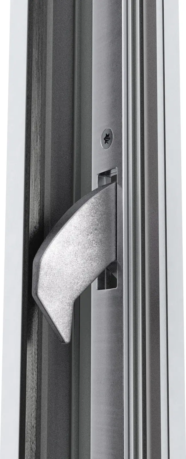 Meeth Haustür Genius PVC Modell 101 DIN Links weiß/lichtgrau