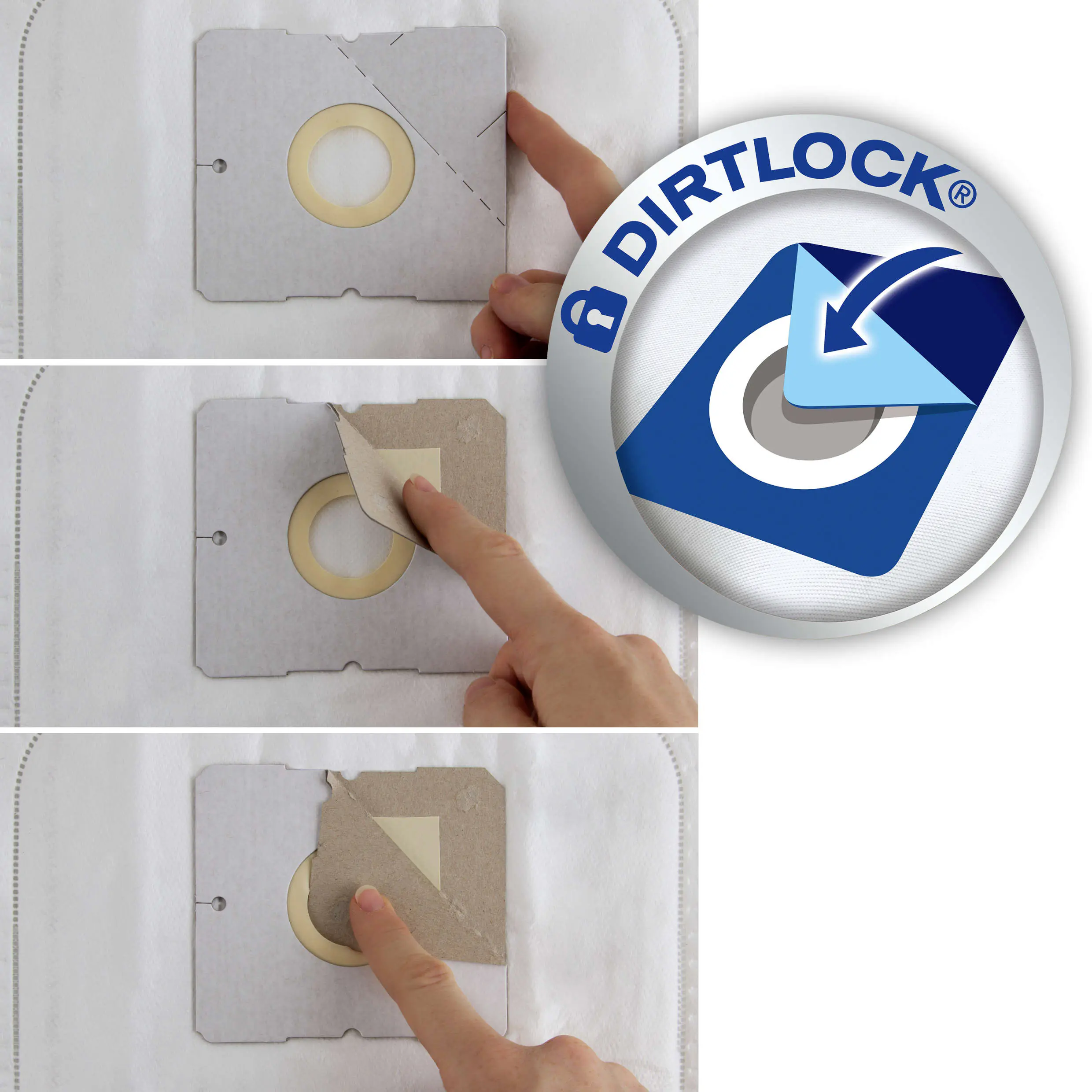 Swirl Y 05 EcoPor Staubsaugerbeutel 4 Staubbeutel + 1 Filter