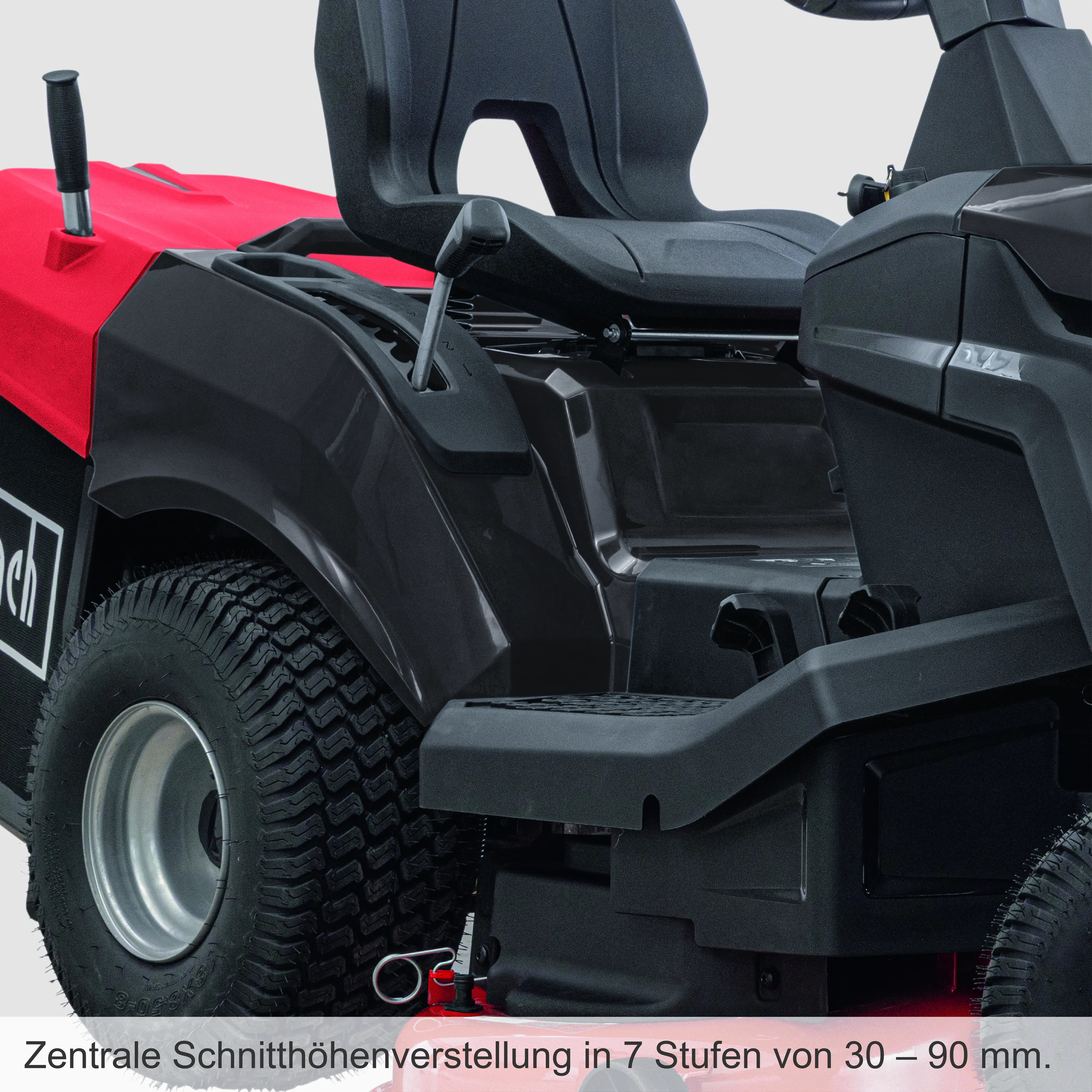 Scheppach Benzin Rasentraktor TMR452-98C-RD 98 cm Schnittbreite