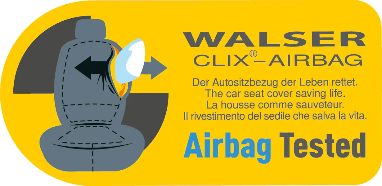 CarComfort Autositzbezug-Set Elphin schwarz-blau CarComfort Autositzbezug-Set Elphin schwarz-blau