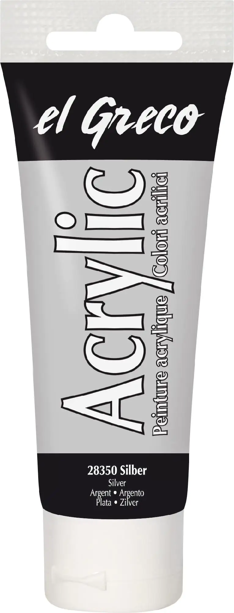 Kreul el Greco Acrylic Tube silber 75 ml Kreul el Greco Acrylic Tube silber 75 ml