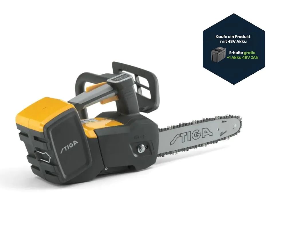 Stiga Akku Kettensäge PR 700e 48 V, 30 cm Schwertlänge