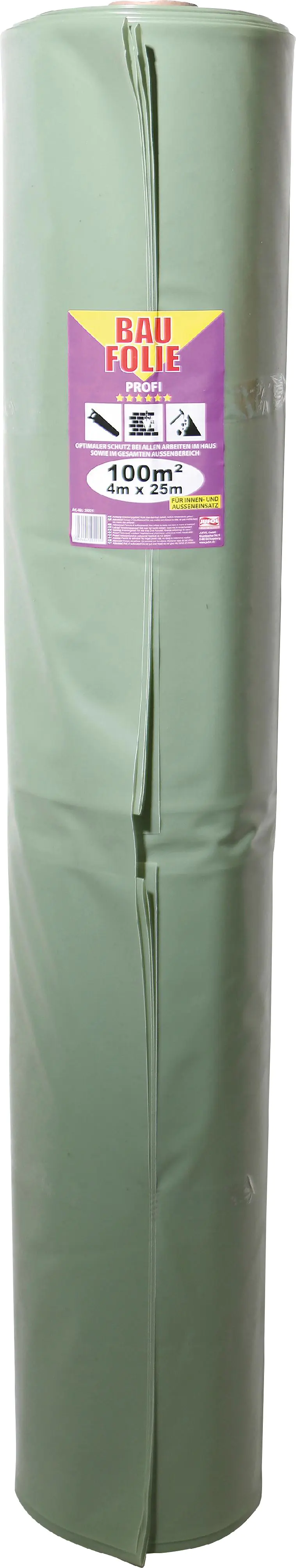 Jufol Baufolie Profi 0,2 mm 25 x 4 m = 100 m² transluzent
