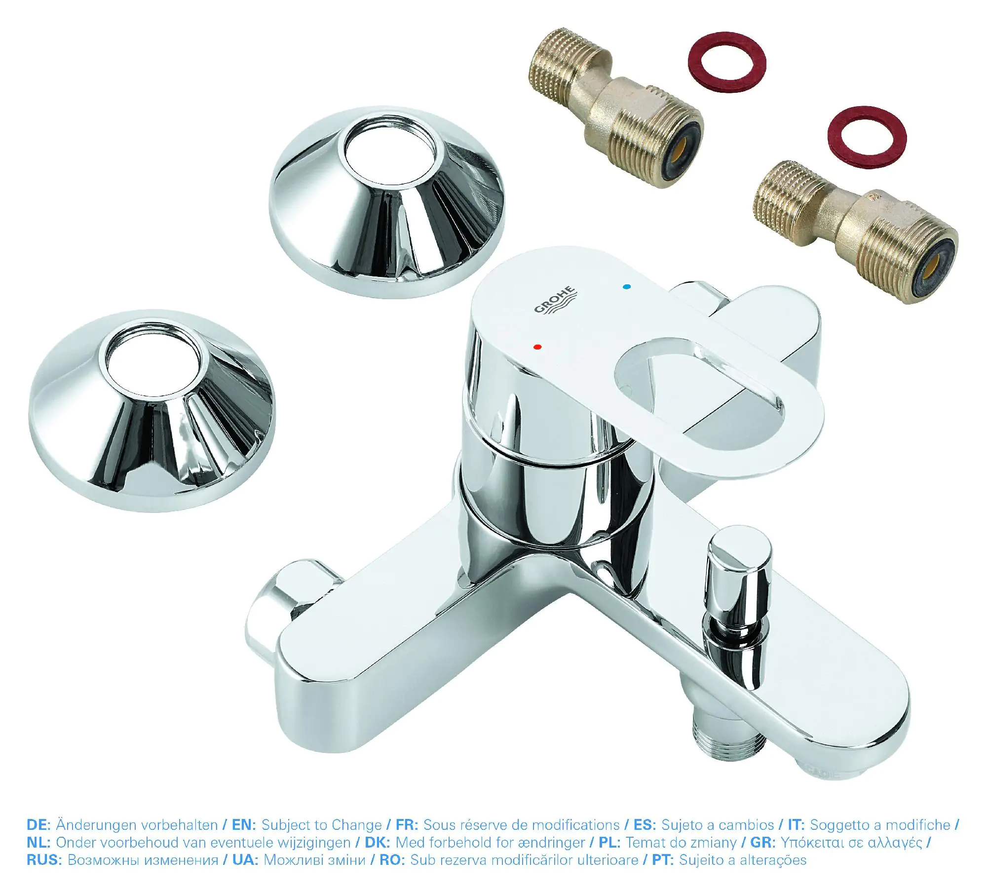 Grohe Badewannenarmatur StartLoop verchromt