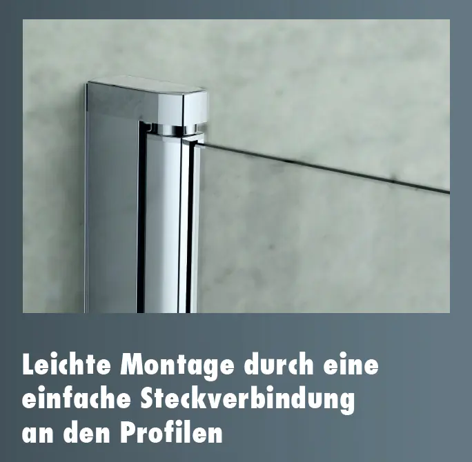 Primaster Dusch-Drehtür Easy 6 90 x 195 cm 