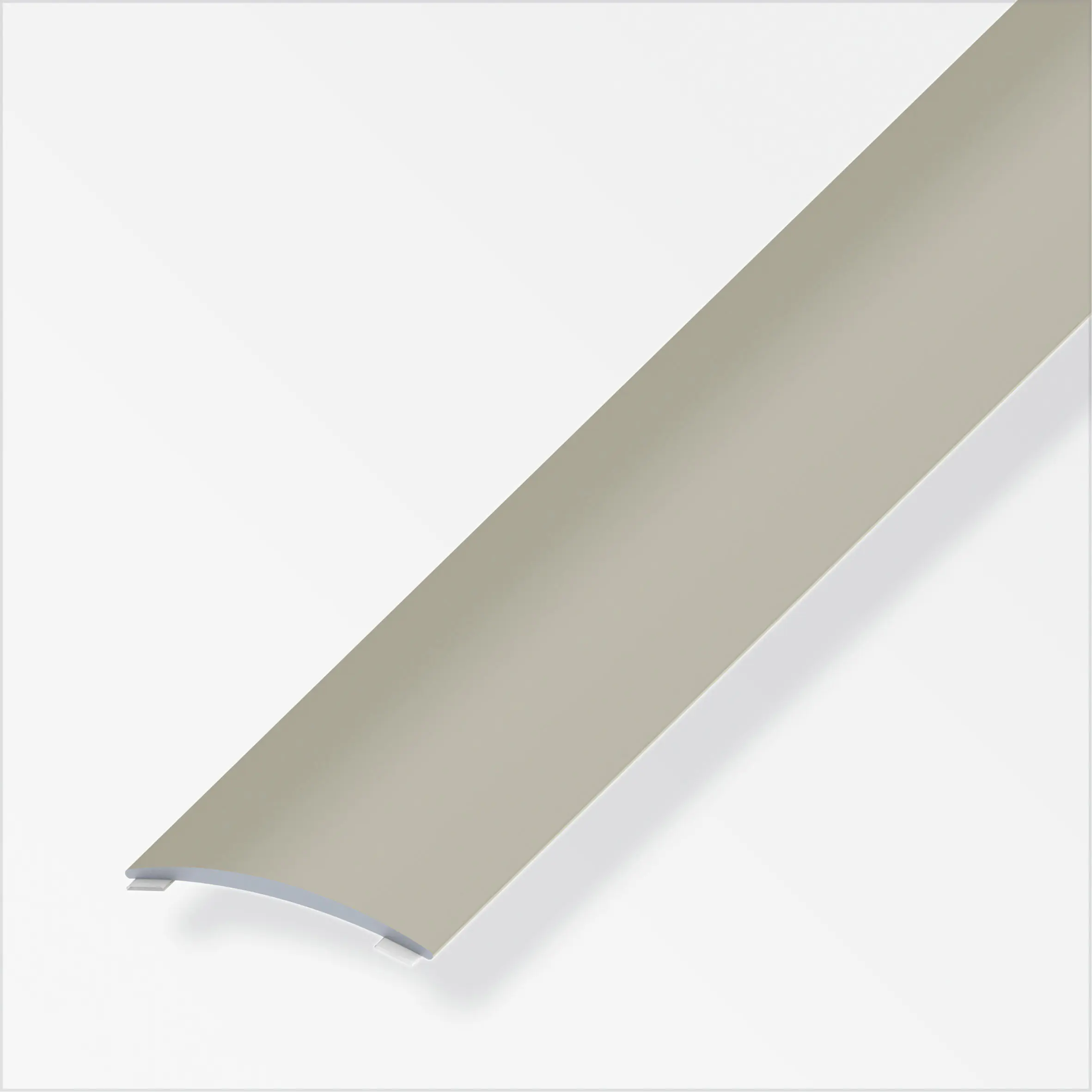 alfer Übergangsprofil 1 m, 40 x 5 mm Aluminium eloxiert titan