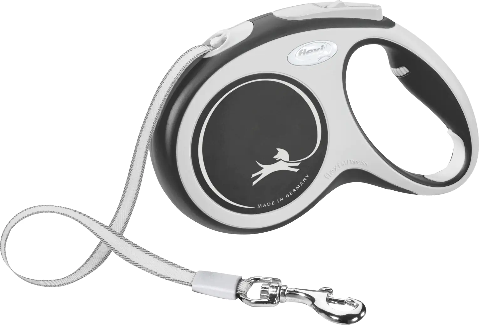 Flexi Hundeleine New Comfort schwarz, Gurt