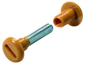 4008057018982 Hettich Verbindungsschraube beige M6 29 - 40 mm - 10 Stück