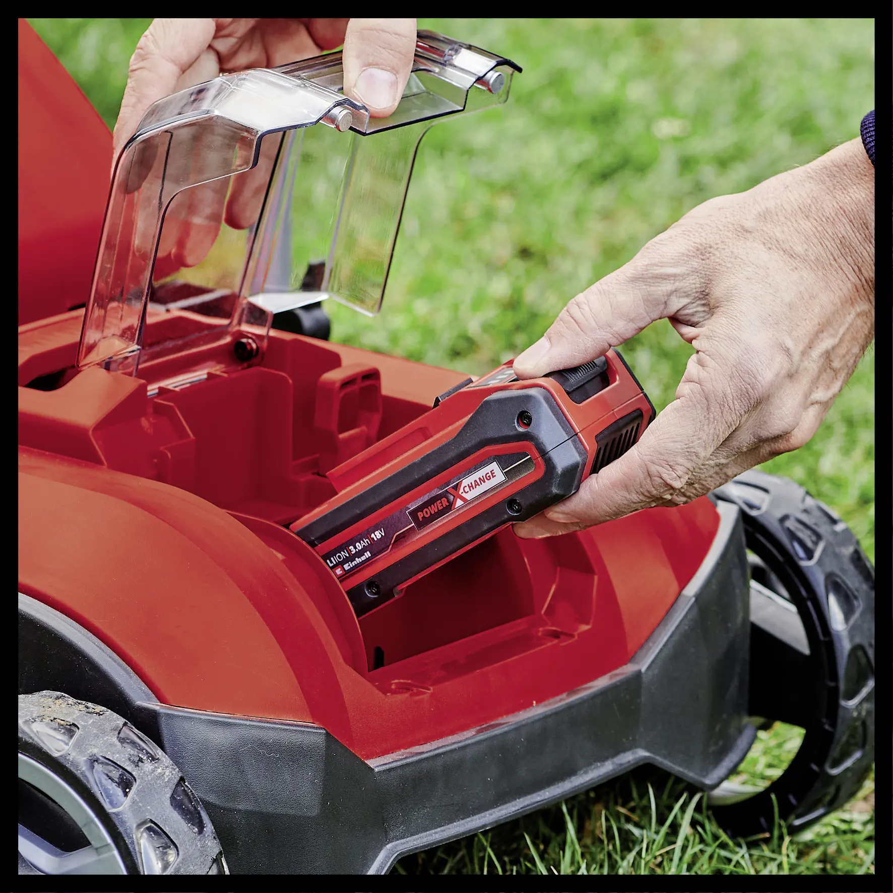 Einhell Akku Vertikutierer GC-SC 18/28 Li-Solo 28 cm Arbeitsbreite