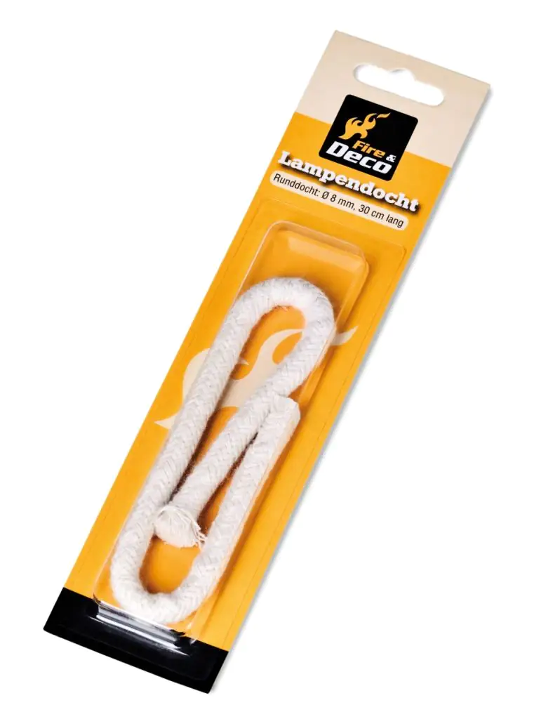 Fire & Deco Lampendocht rund 30 cm lang Ø 8 mm