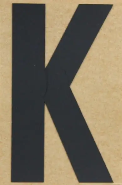 Conacord Klebebuchstabe 65 x 100 mm