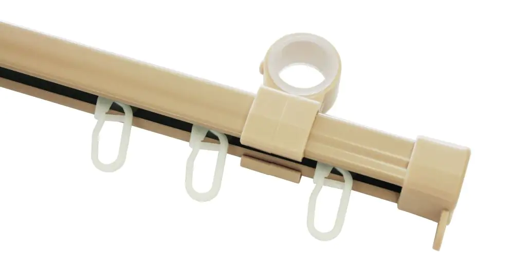 Gardinia U-Laufschiene beige, 190 cm Gardinia U-Laufschiene beige, 190 cm