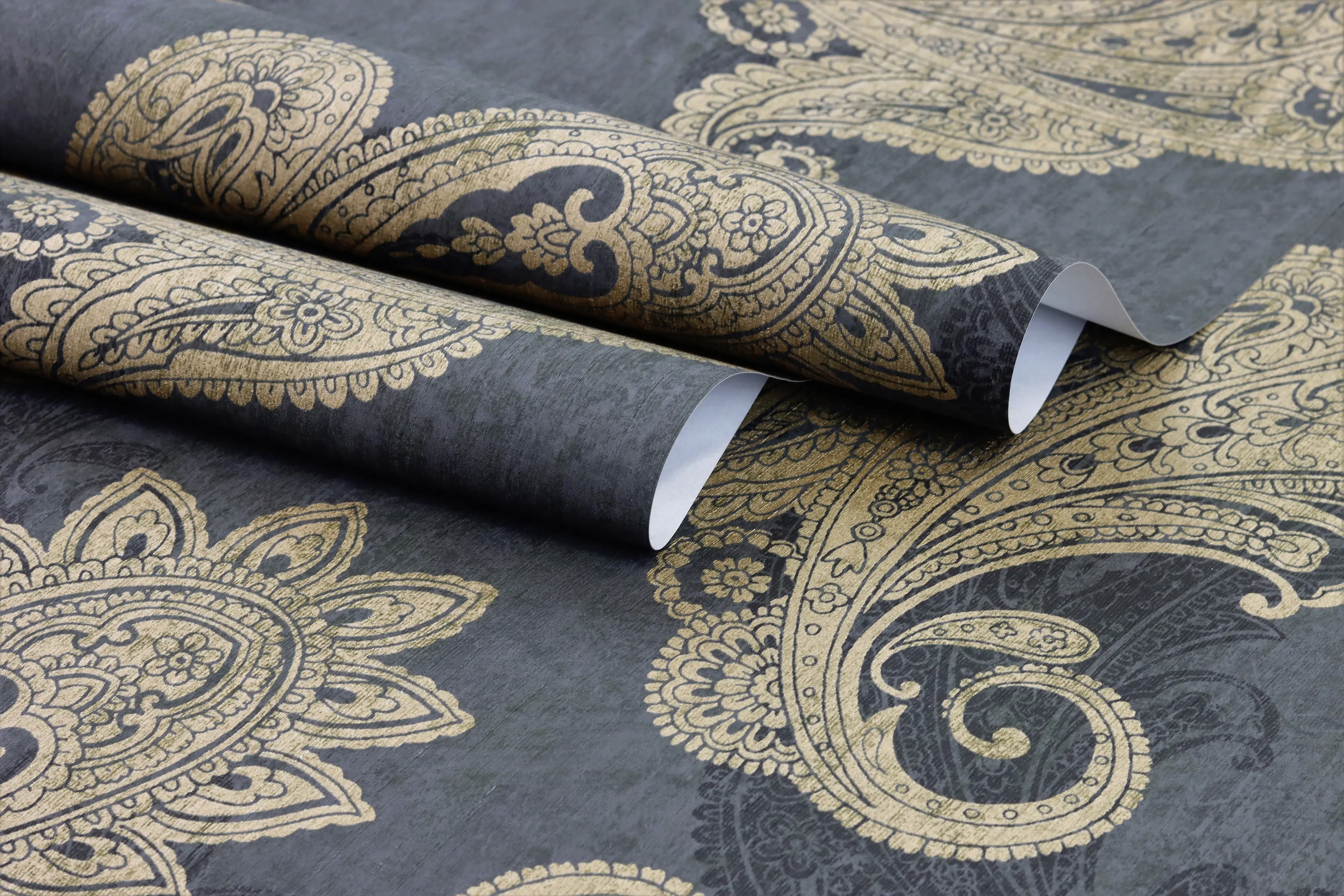 Rasch Vliestapete 746464 Schwarz-Mattschwarz Muster & Motive 10,05 m x 0,53 m