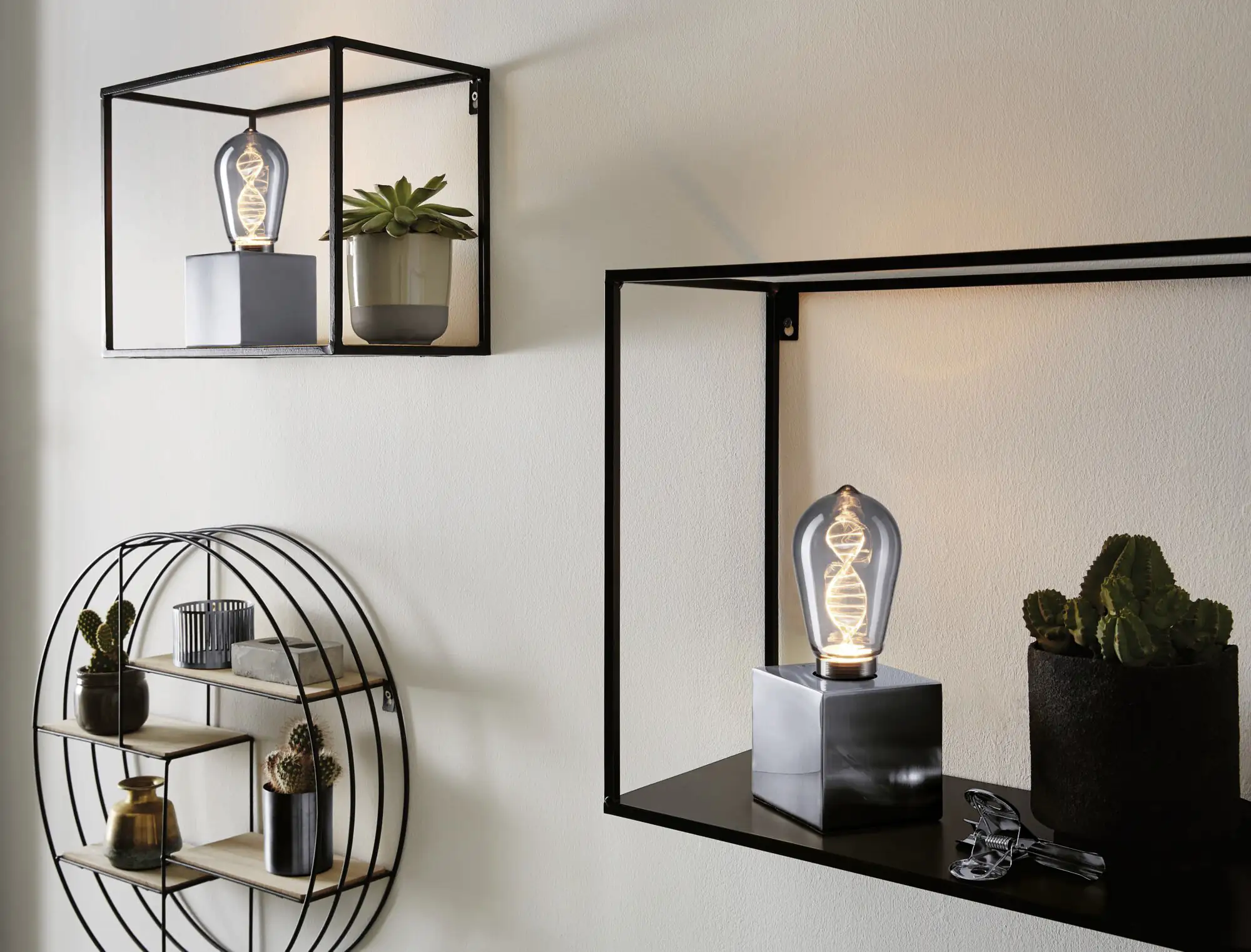 Paulmann LED Leuchtmittel Inner Glow Helix Edison E27 3,5W rauch