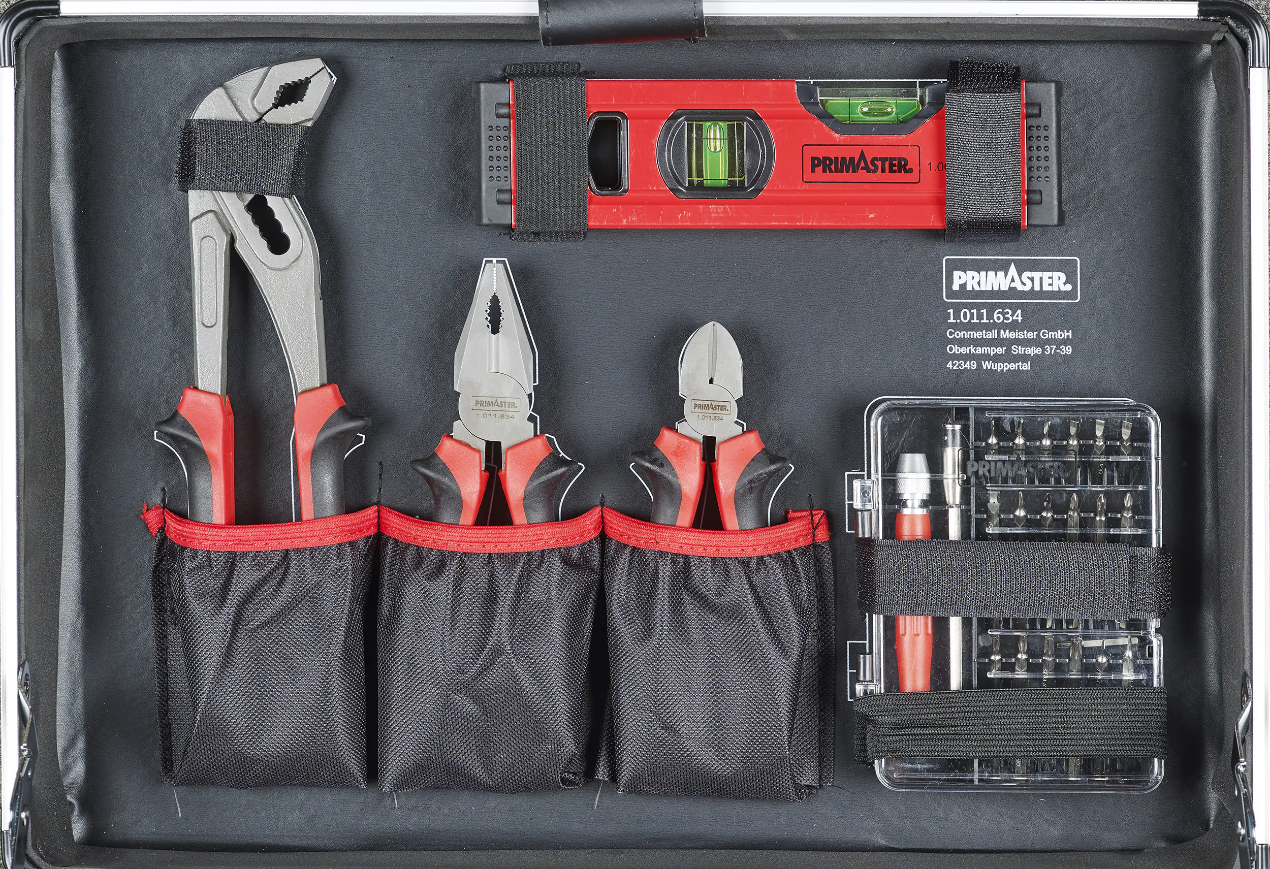 Primaster Werkzeugkoffer WK135 135-teilig 1/4" 3/8"