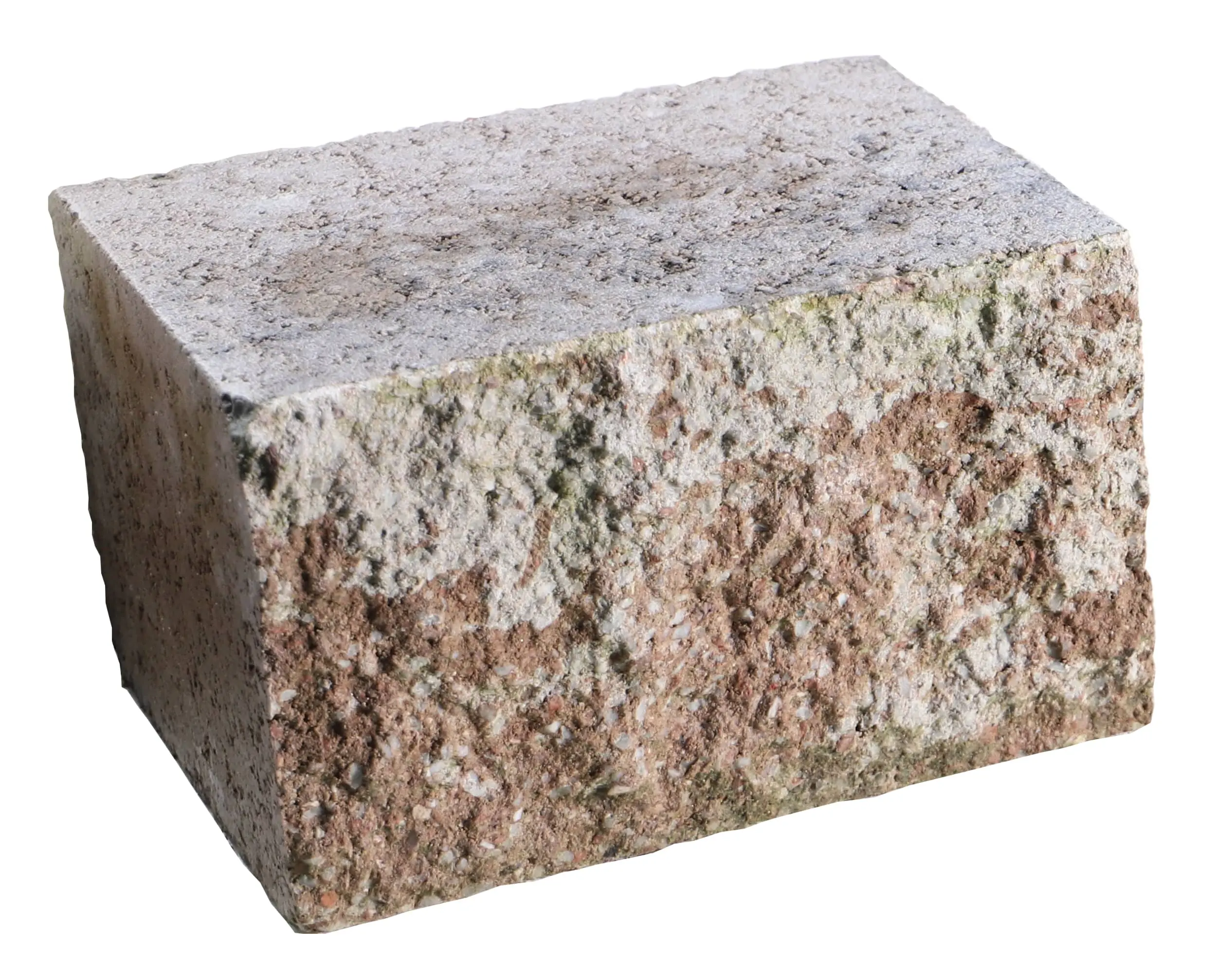 EHL Mauerstein Anzio Light Halbstein 25 x 18 x 15 cm muschelkalk