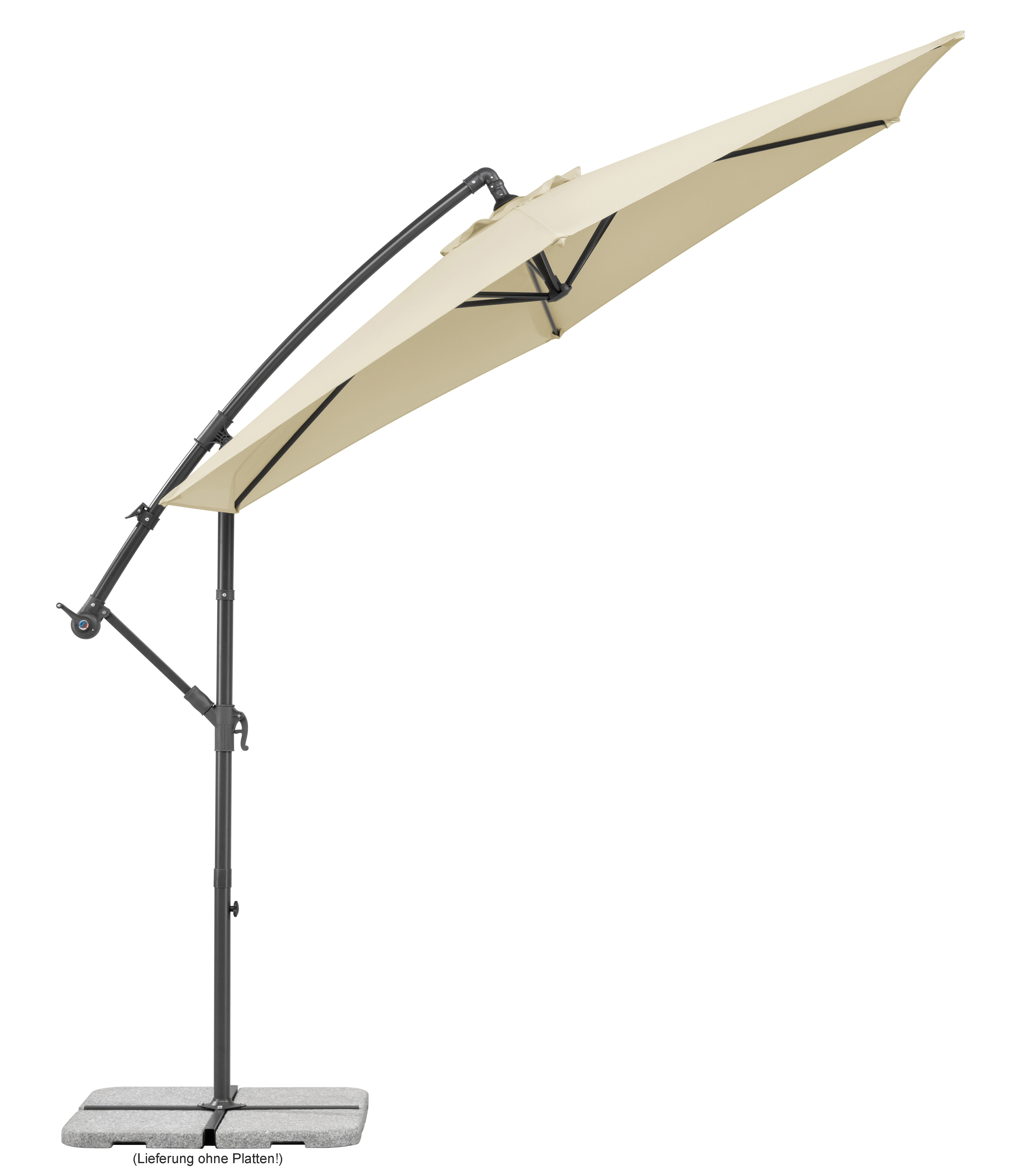 Schneider Ampelschirm Venus natur, Ø 300 cm kaufen Globus Baumarkt