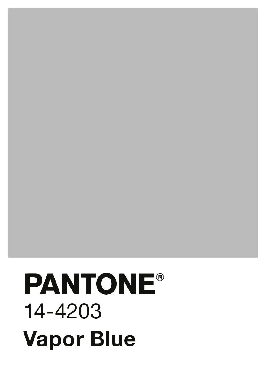 Alpina Wandfarbe Pantone matt vapor blue 2,5 L