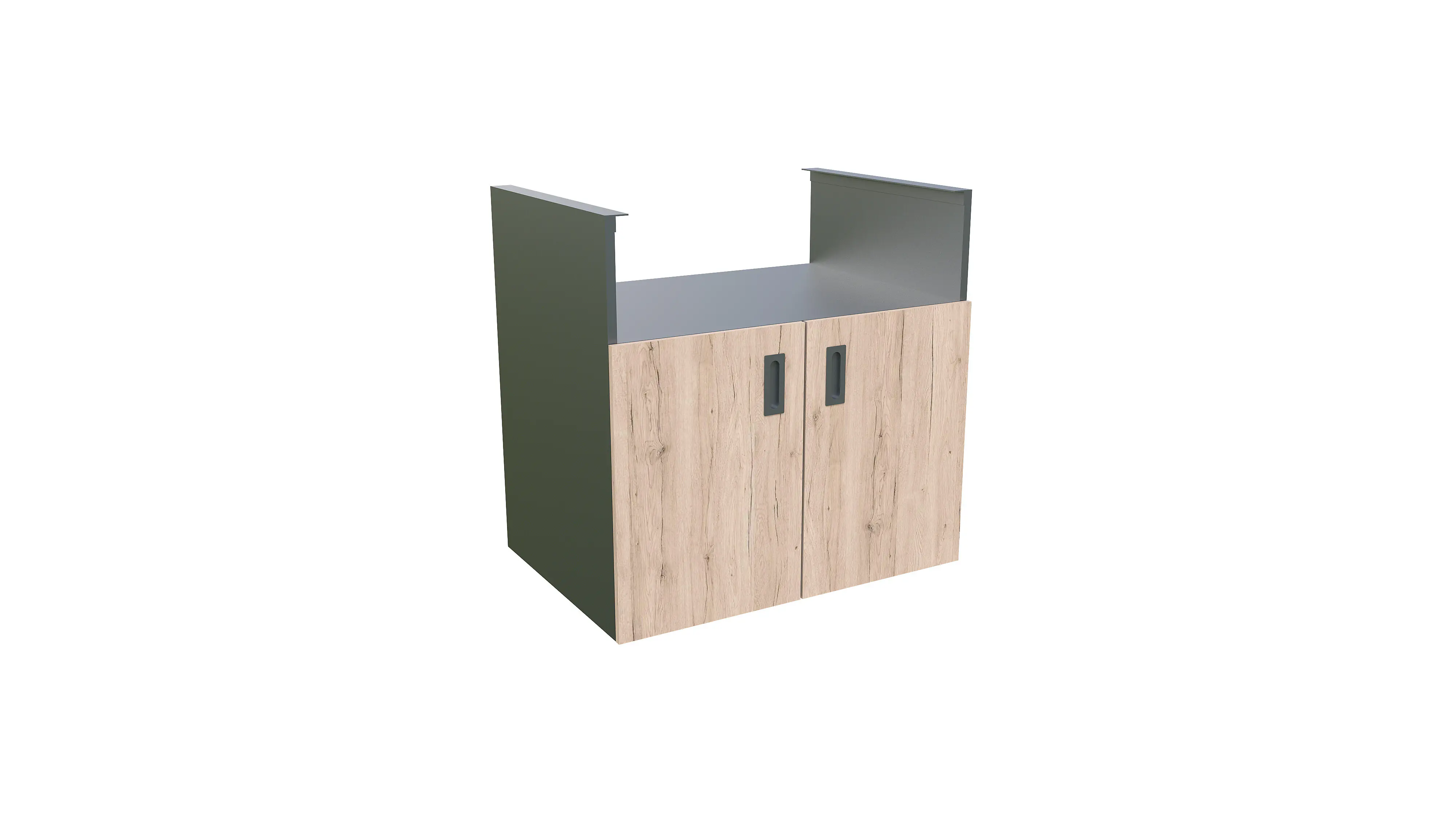 Bellano Living Element für Outdoorküchen inkl. Grillelement und 2 Türen eiche Bellano Living Element für Outdoorküchen inkl. Grillelement und 2 Türen eiche