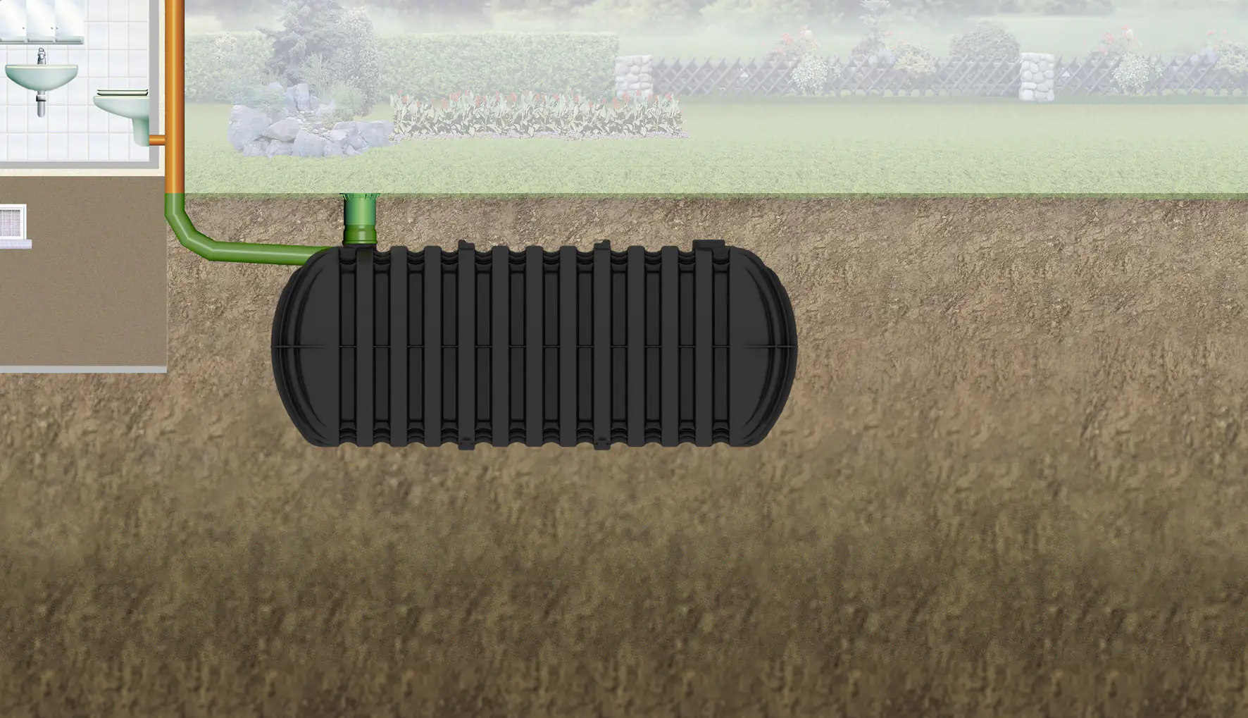 Garantia Stabilus Sammelgrube 3000 L mit DIBt Z-40.24-524