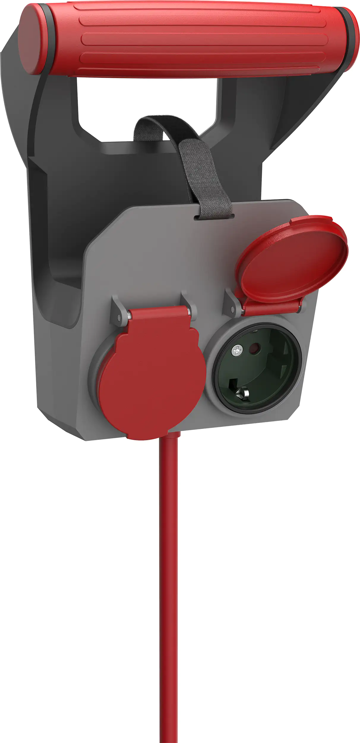 4006341720269 REV Verlängerungskabel Aussen 10 Meter H07RN-F 3x1,5, 2, 2 Steckdosen