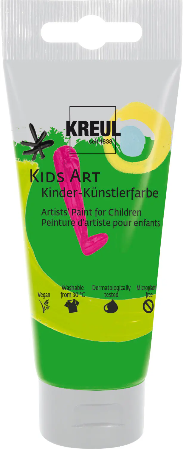Kreul Kids Art Kinder-Künstlerfarbe permanentgrün 75 ml Kreul Kids Art Kinder-Künstlerfarbe permanentgrün 75 ml