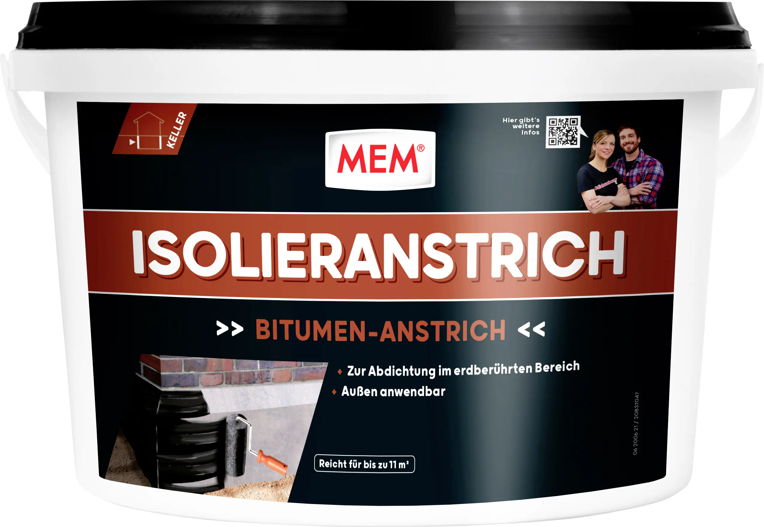MEM Bitumen Isolieranstrich 5 l