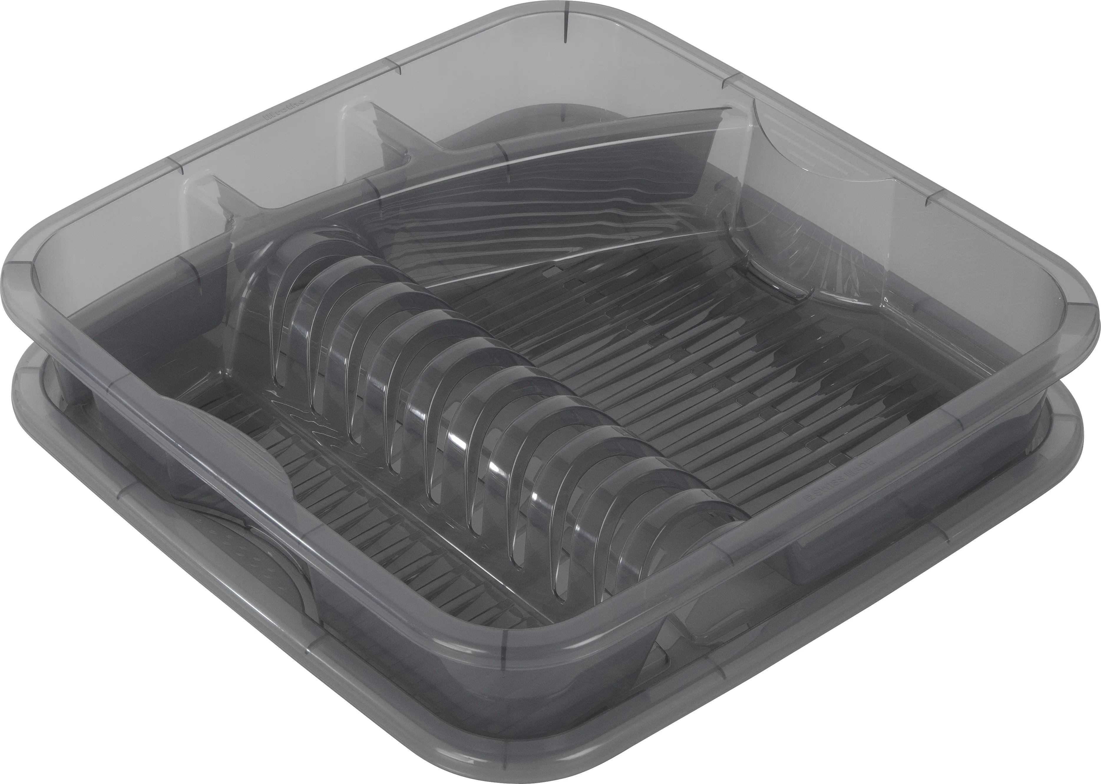 Rotho Geschirrabtropfer Geometric inkl. Abtropfschale