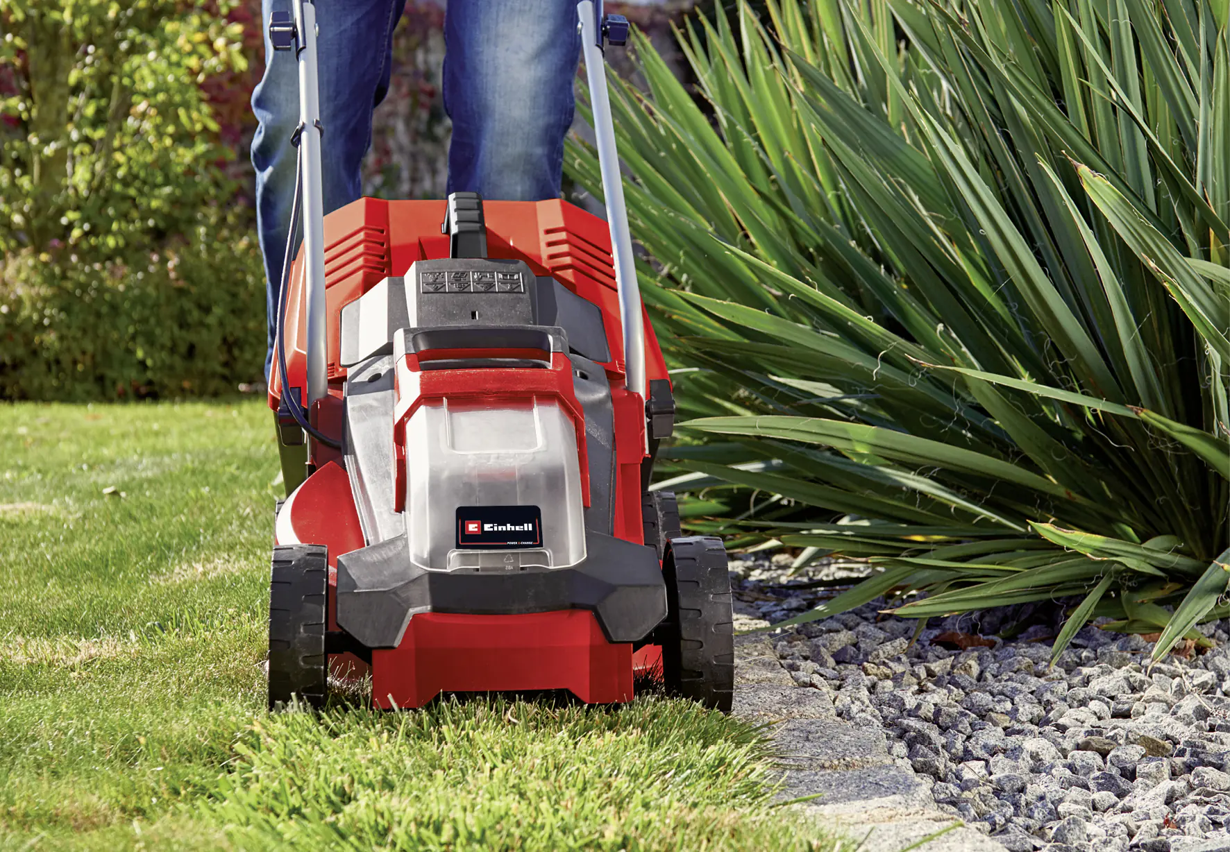 Einhell Akku Rasenmäher GE-CM 18/30 Li-solo 30 cm Schnittbreite