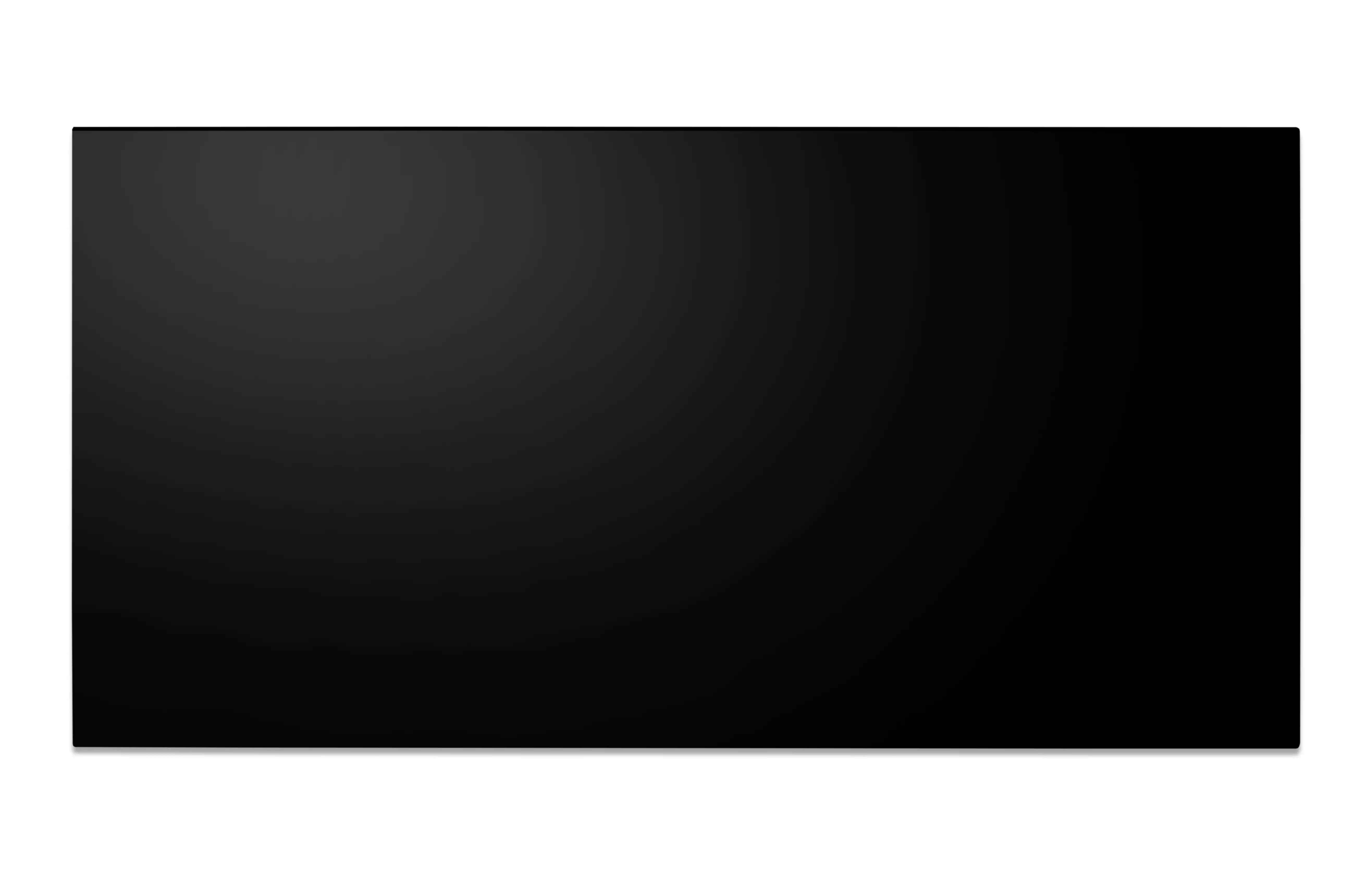 2077851541783_1 TrendLine Küchenrückwand Glas schwarz 90 x 45 cm, 5 mm