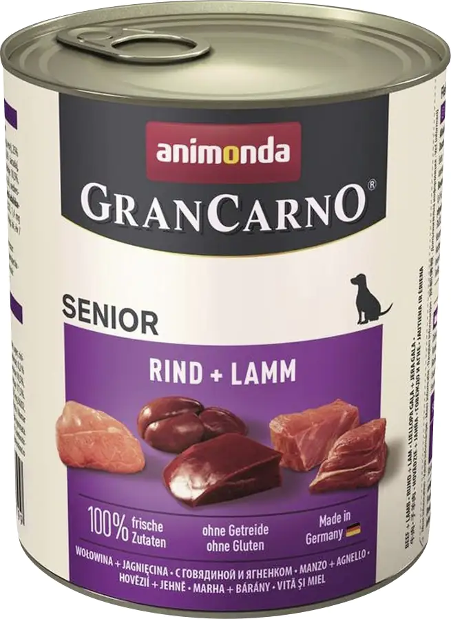 Animonda GranCarno Senior Rind + Lamm 800 g Senior Animonda GranCarno Senior Rind + Lamm 800 g Senior