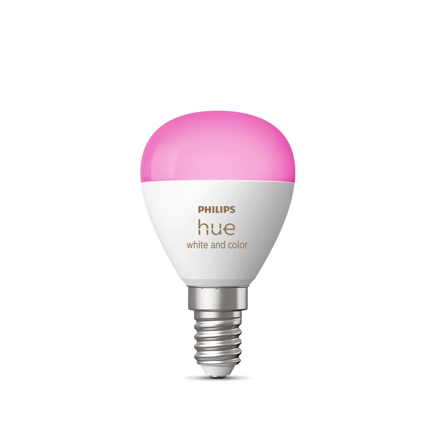 Philips Hue LED-Leuchtmittel Tropfenform  E14 5,1W warmweiß bis kaltweiß smart RGB