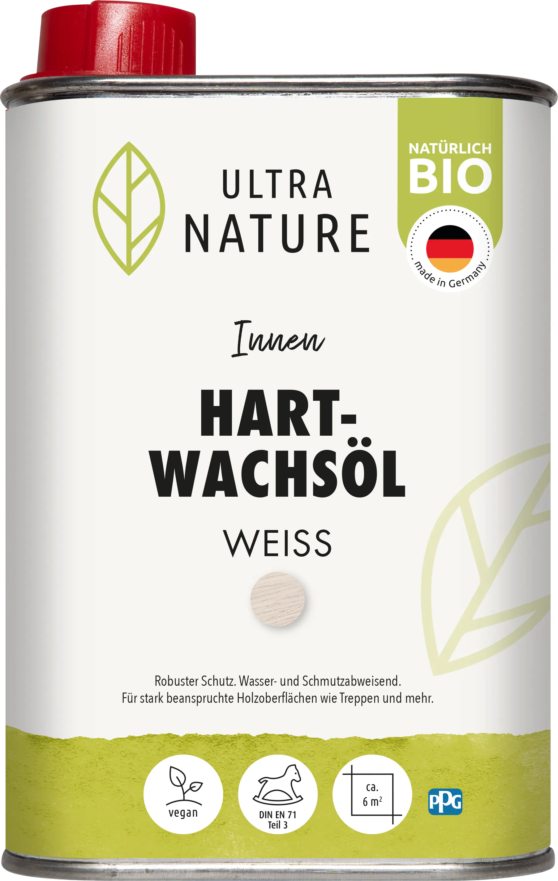 Ultra Nature Hartwachsöl 250 ml farblos