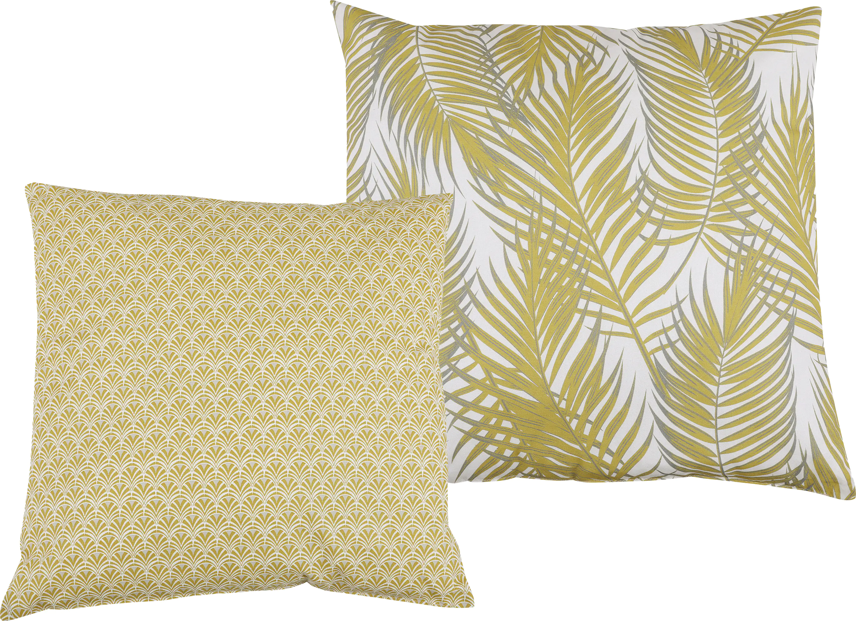 GO-DE Kissenset Nadine gelb 38x38 cm / 40x40 cm GO-DE Kissenset Nadine gelb 38x38 cm / 40x40 cm