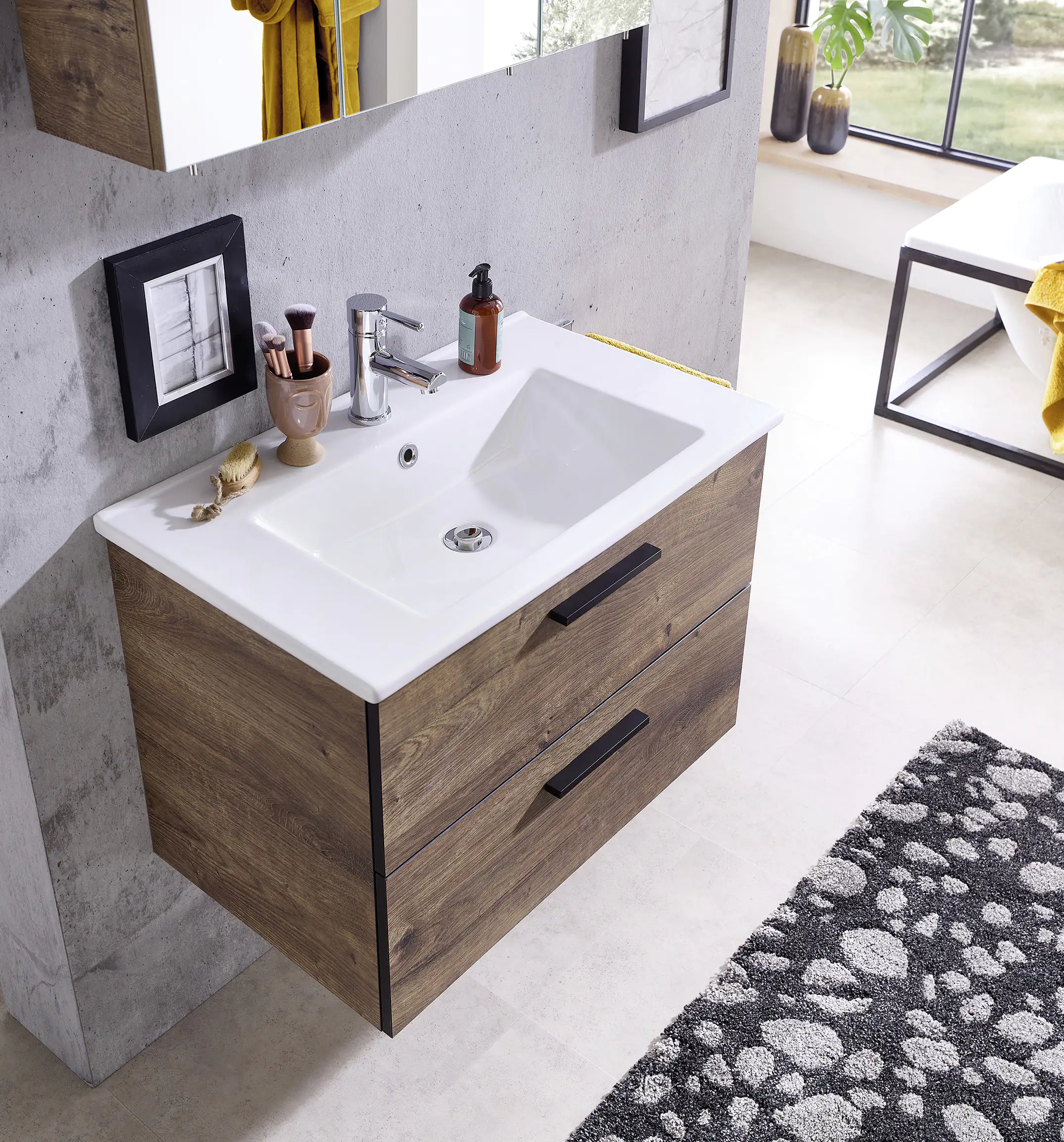 Pelipal Keramikwaschtisch 75 x 45 x 2 cm