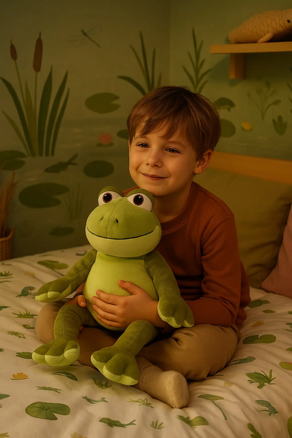 Warmies Wärmekuscheltier Frosch grün  Warmies Wärmekuscheltier Frosch grün