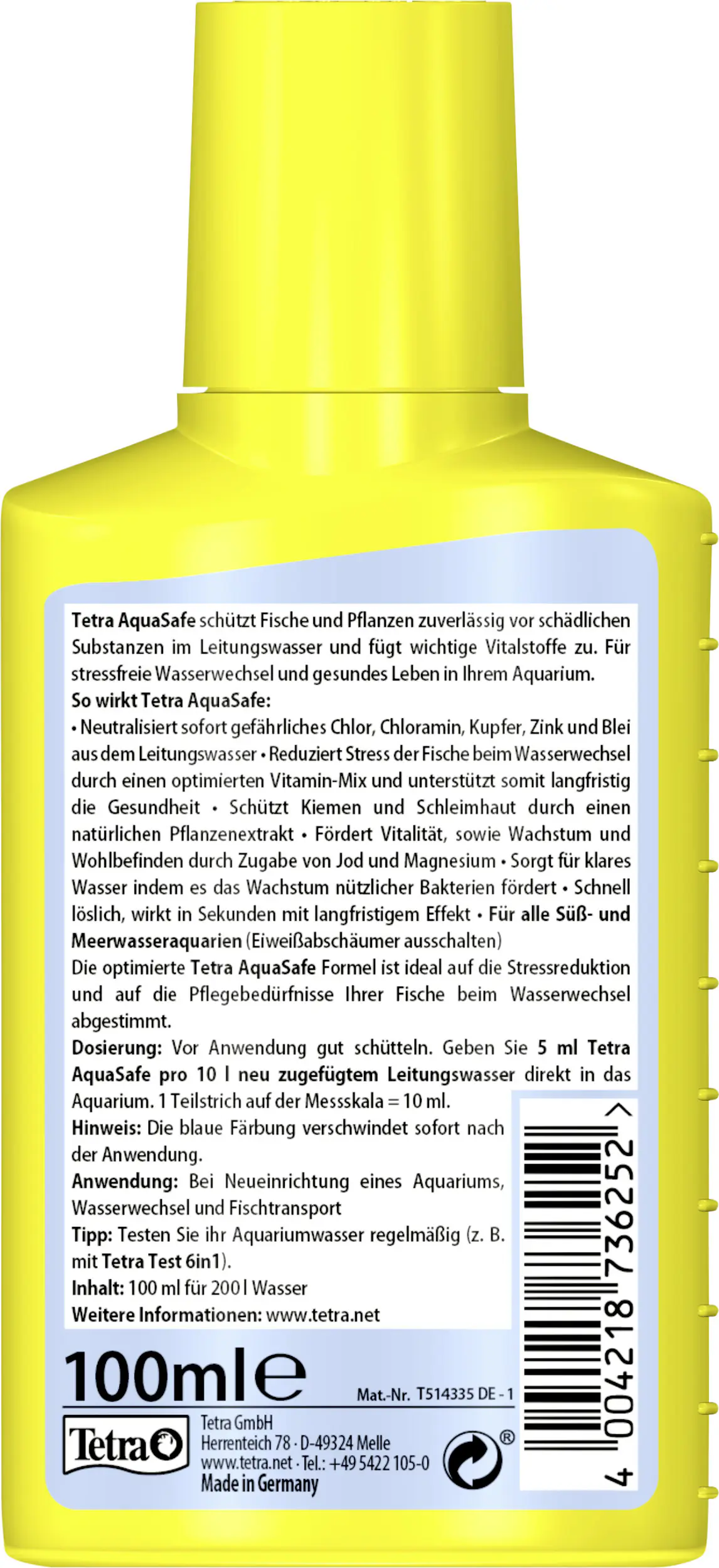 Tetra AquaSafe 100 ml