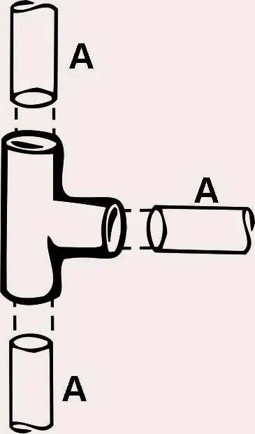 Cornat T-Stück Ø 15 mm